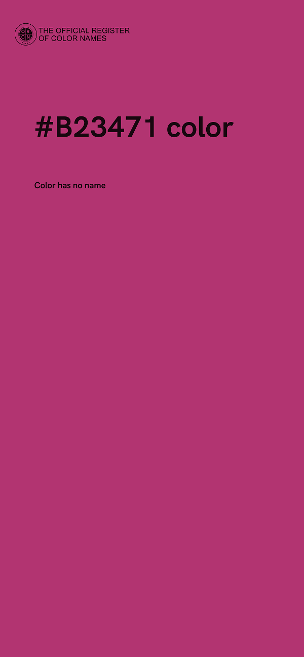 #B23471 color image