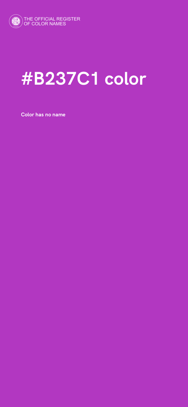 #B237C1 color image