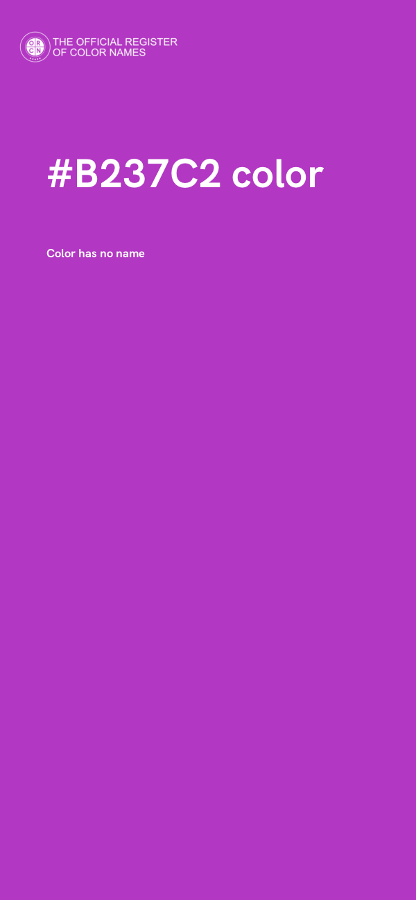 #B237C2 color image