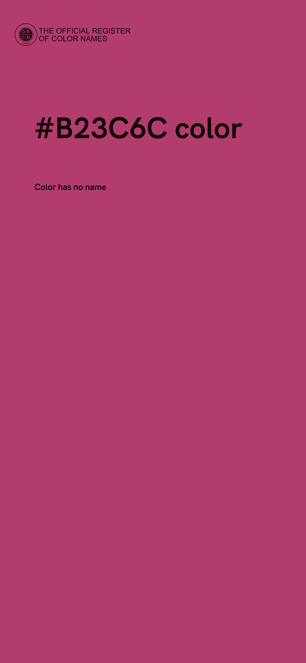 #B23C6C color image