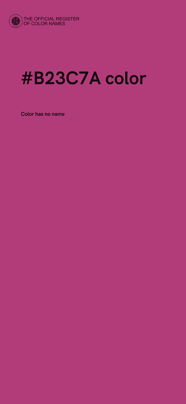 #B23C7A color image