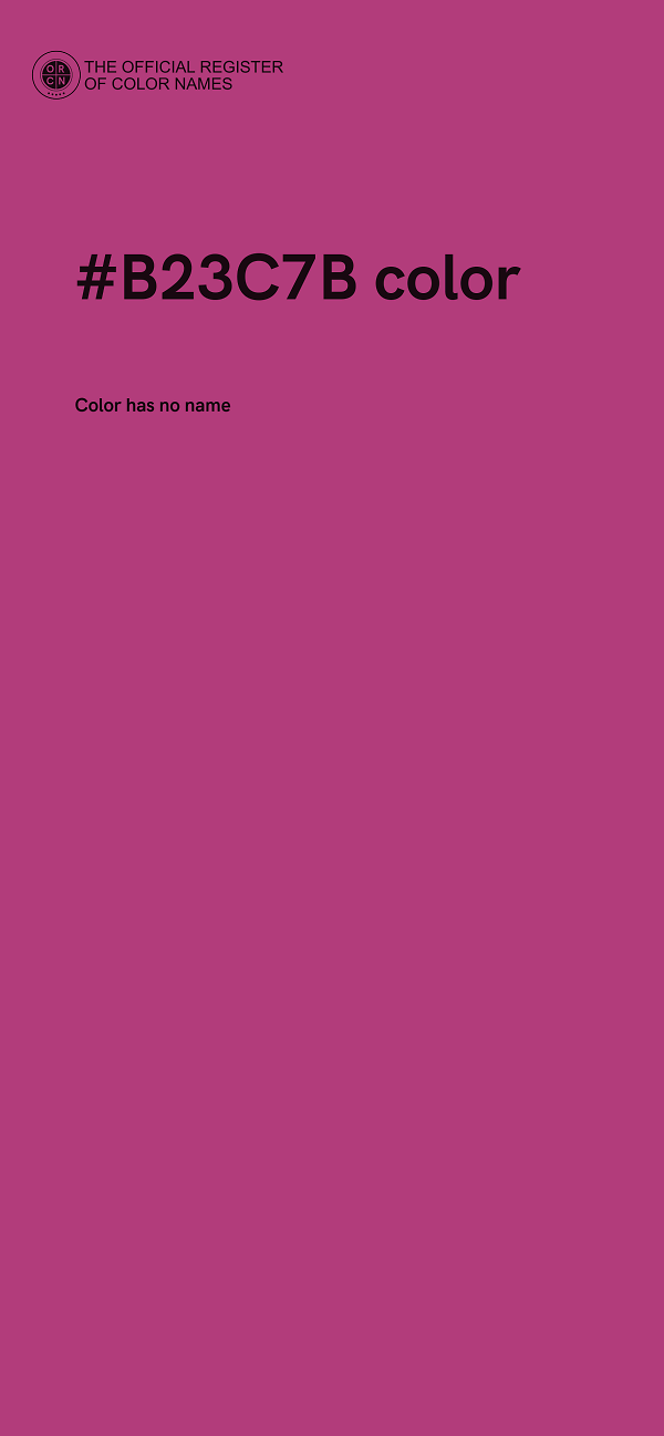 #B23C7B color image