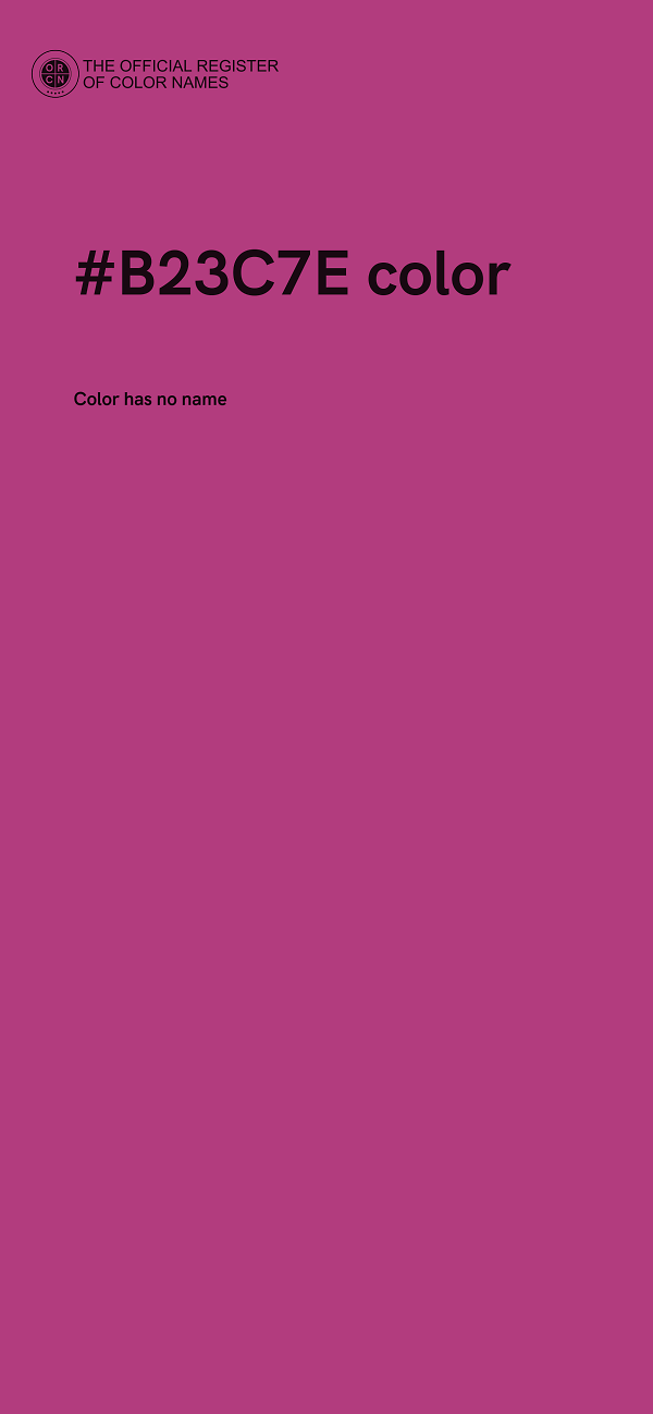 #B23C7E color image