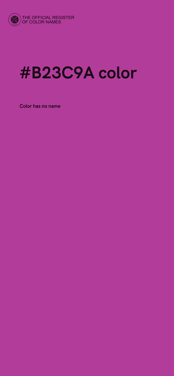 #B23C9A color image