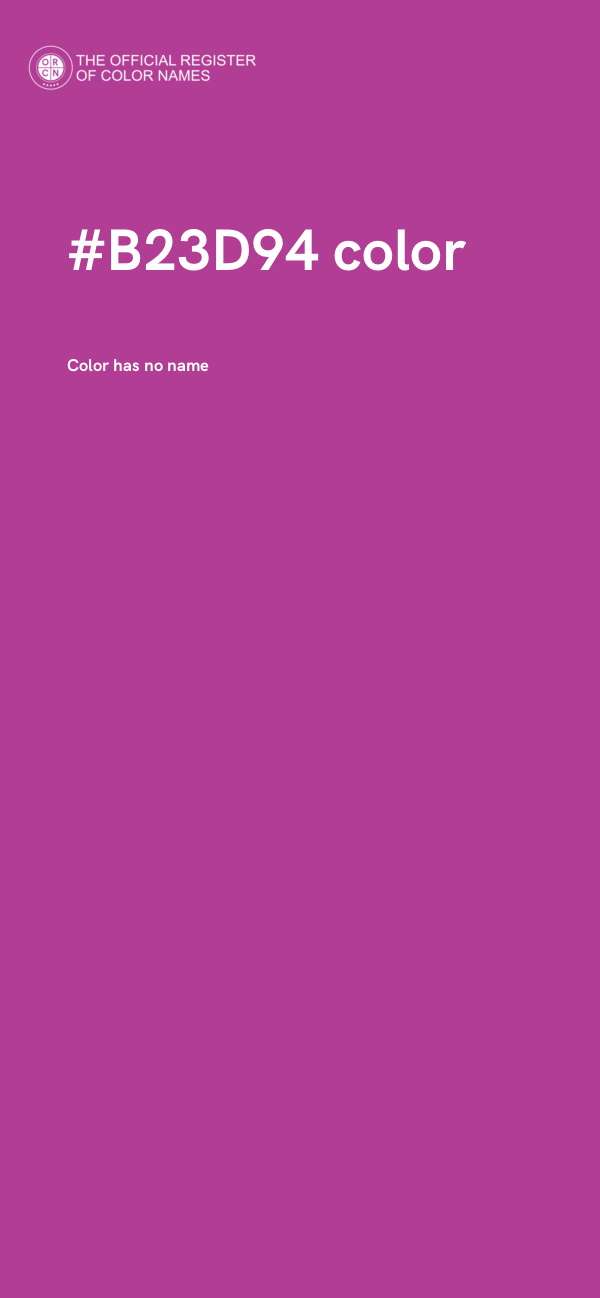 #B23D94 color image