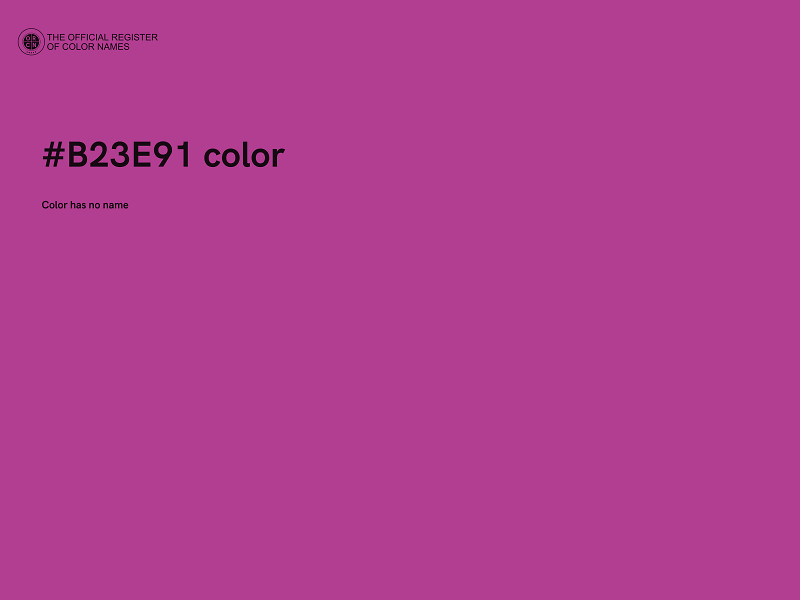 #B23E91 color image