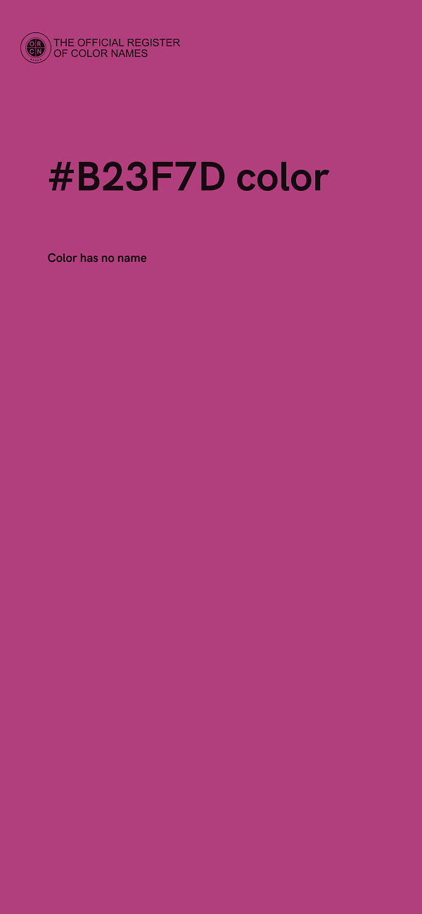 #B23F7D color image