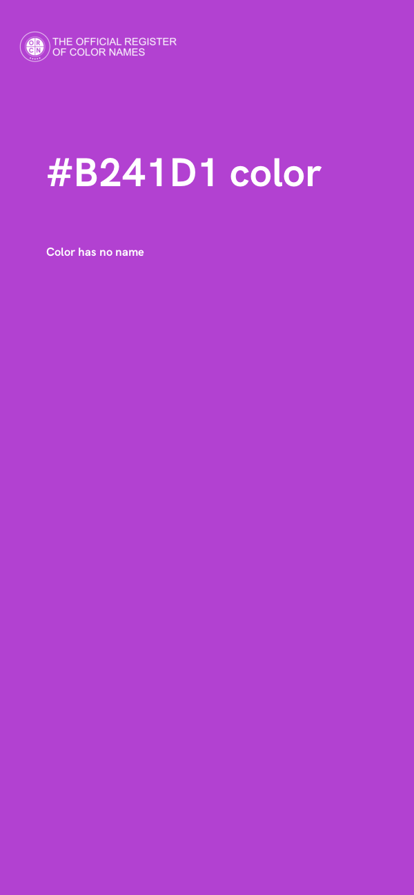 #B241D1 color image
