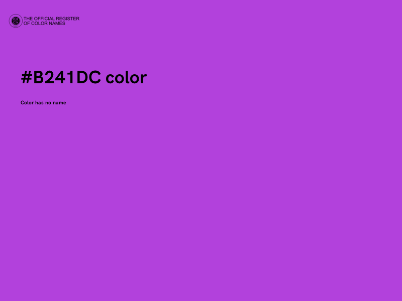 #B241DC color image