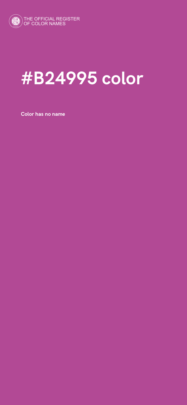 #B24995 color image