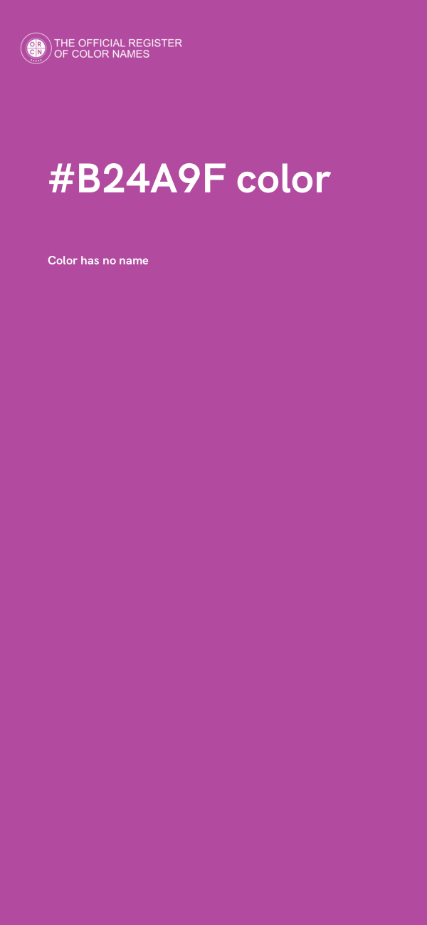 #B24A9F color image