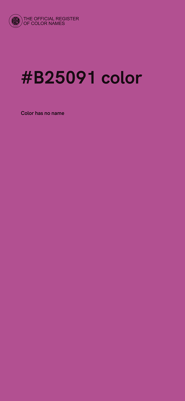 #B25091 color image