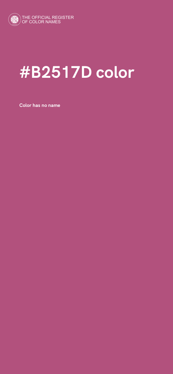 #B2517D color image