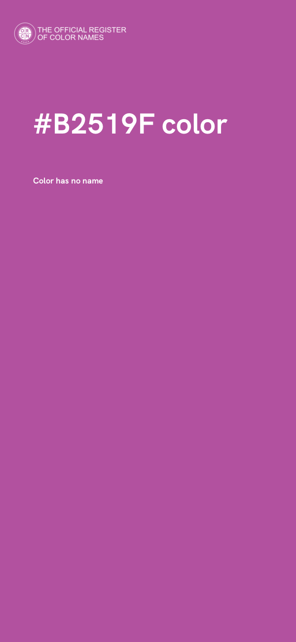 #B2519F color image