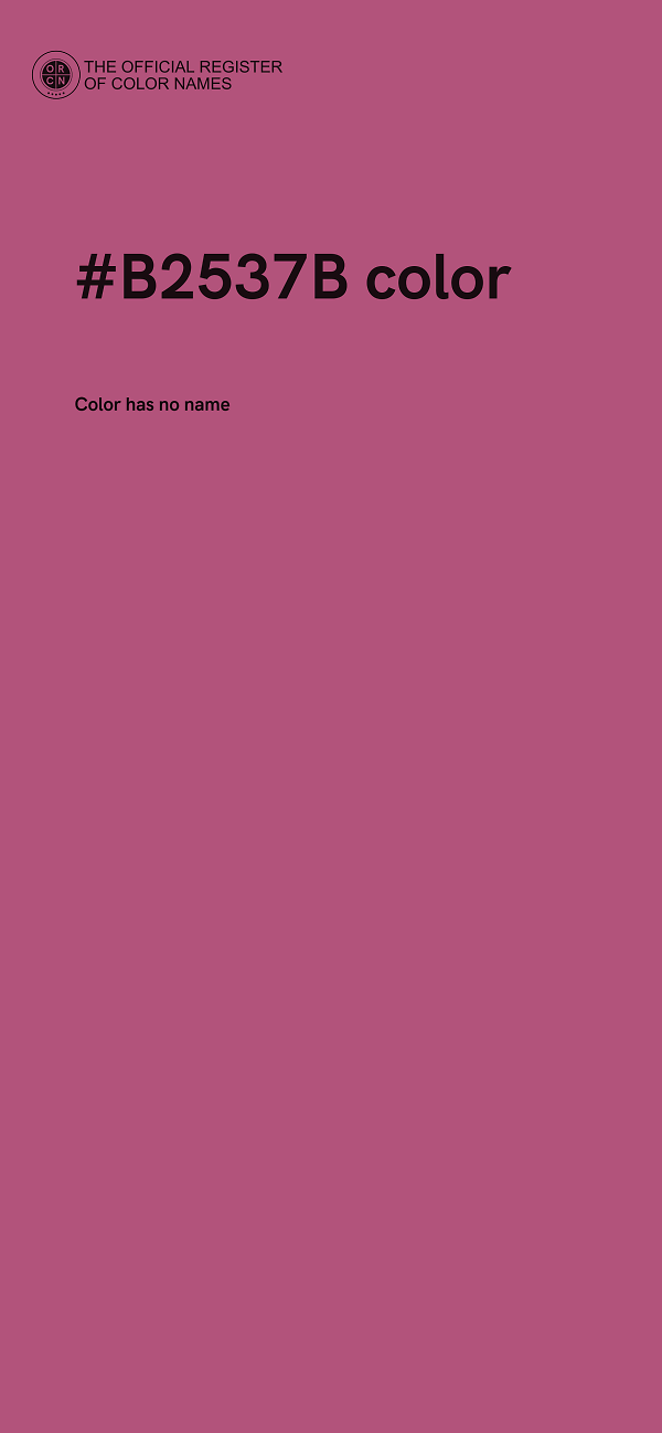 #B2537B color image