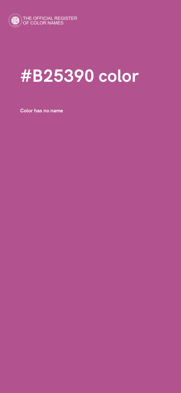 #B25390 color image