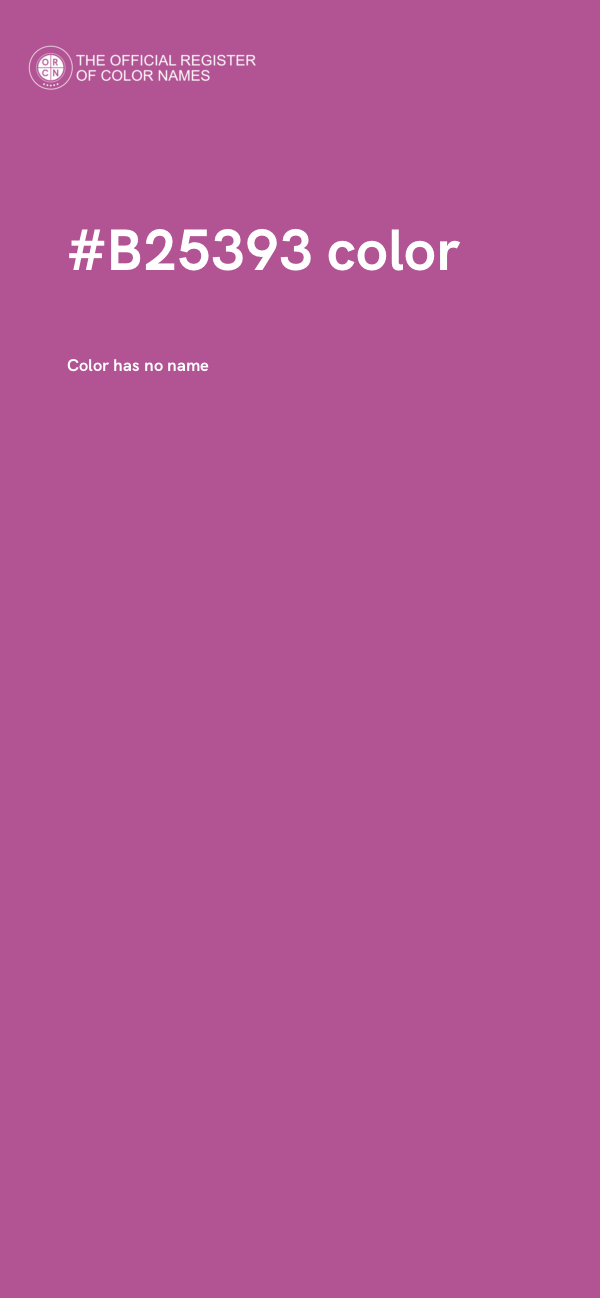 #B25393 color image