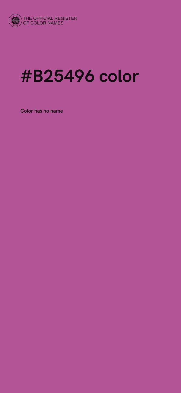 #B25496 color image