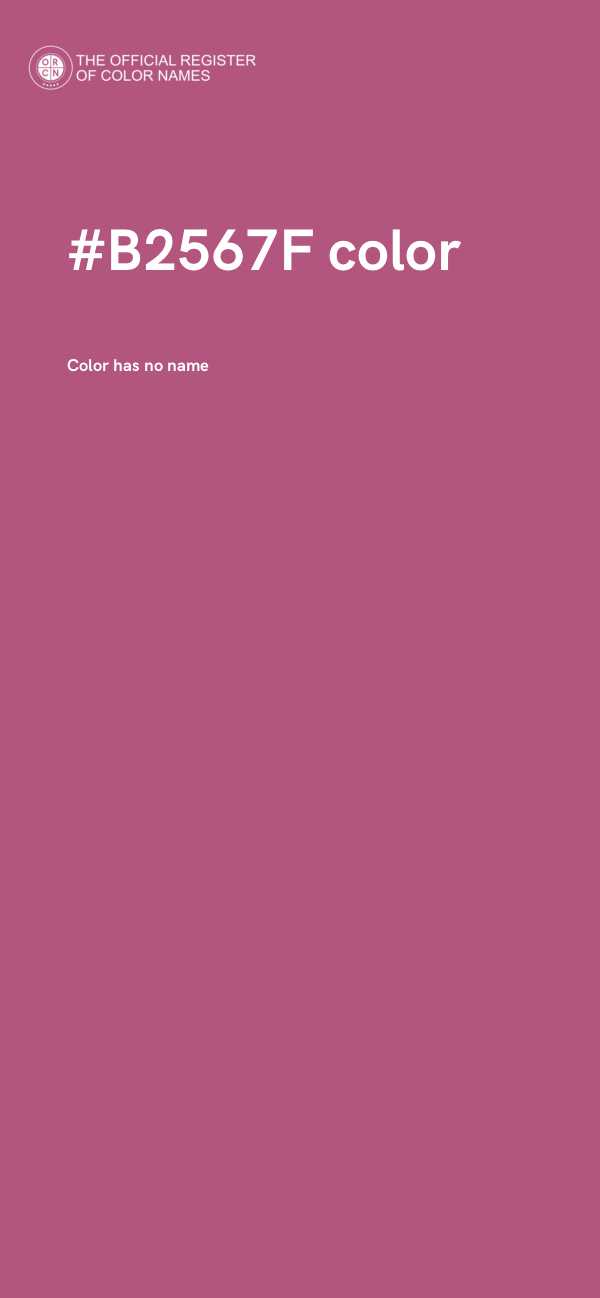 #B2567F color image