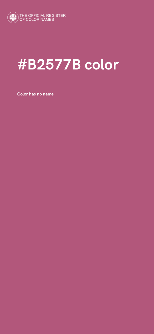 #B2577B color image