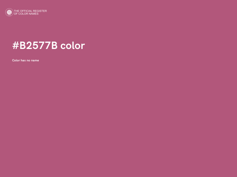 #B2577B color image