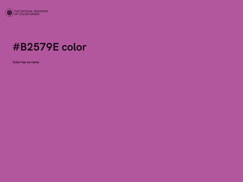 #B2579E color image