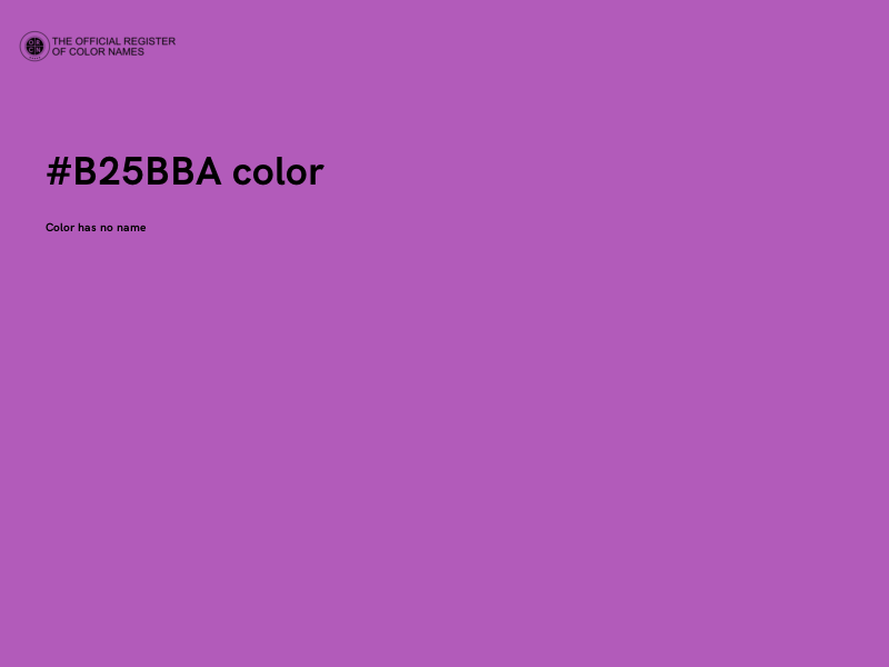 #B25BBA color image
