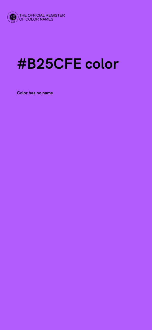 #B25CFE color image
