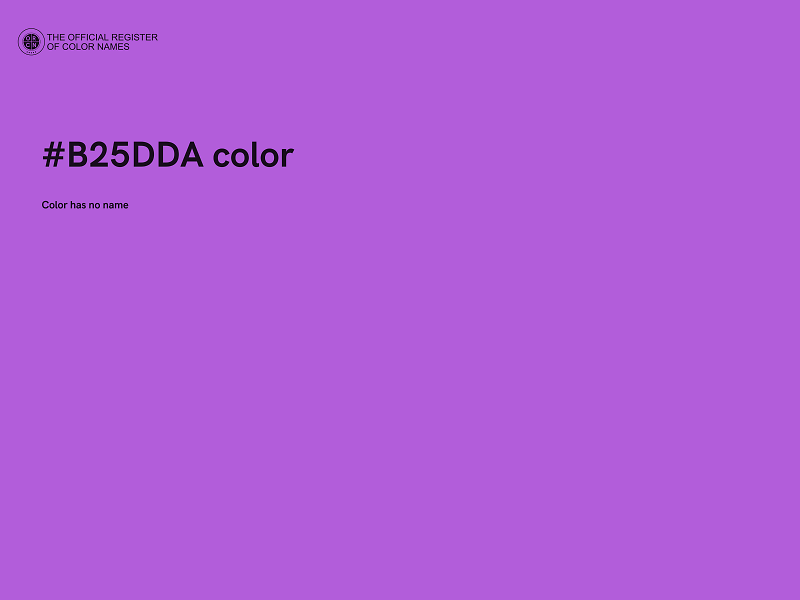 #B25DDA color image