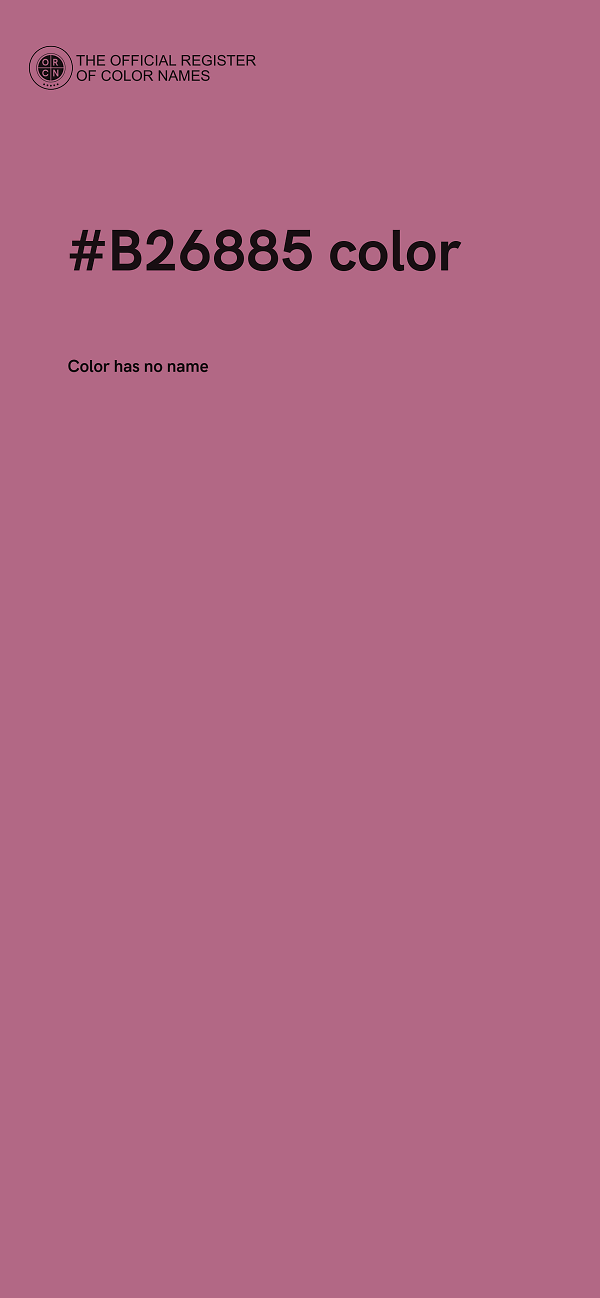 #B26885 color image