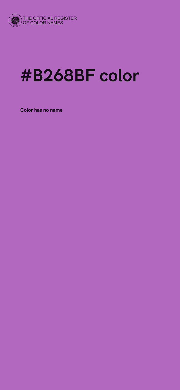 #B268BF color image