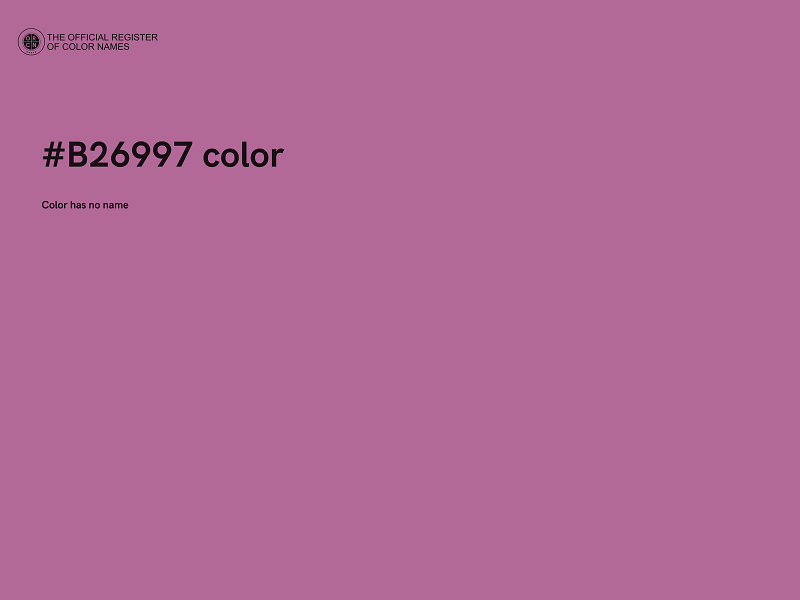 #B26997 color image