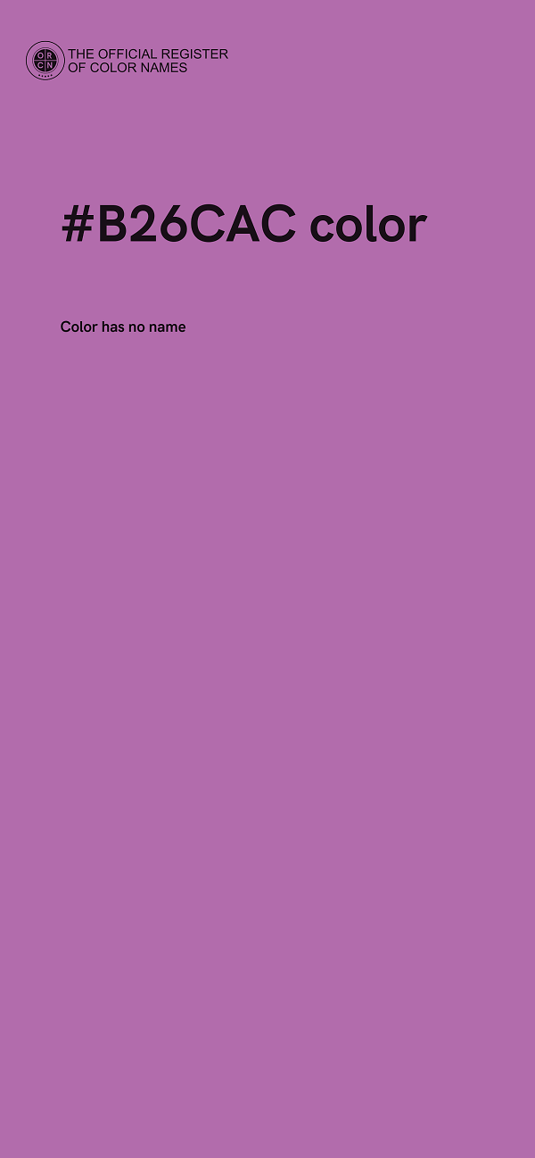 #B26CAC color image