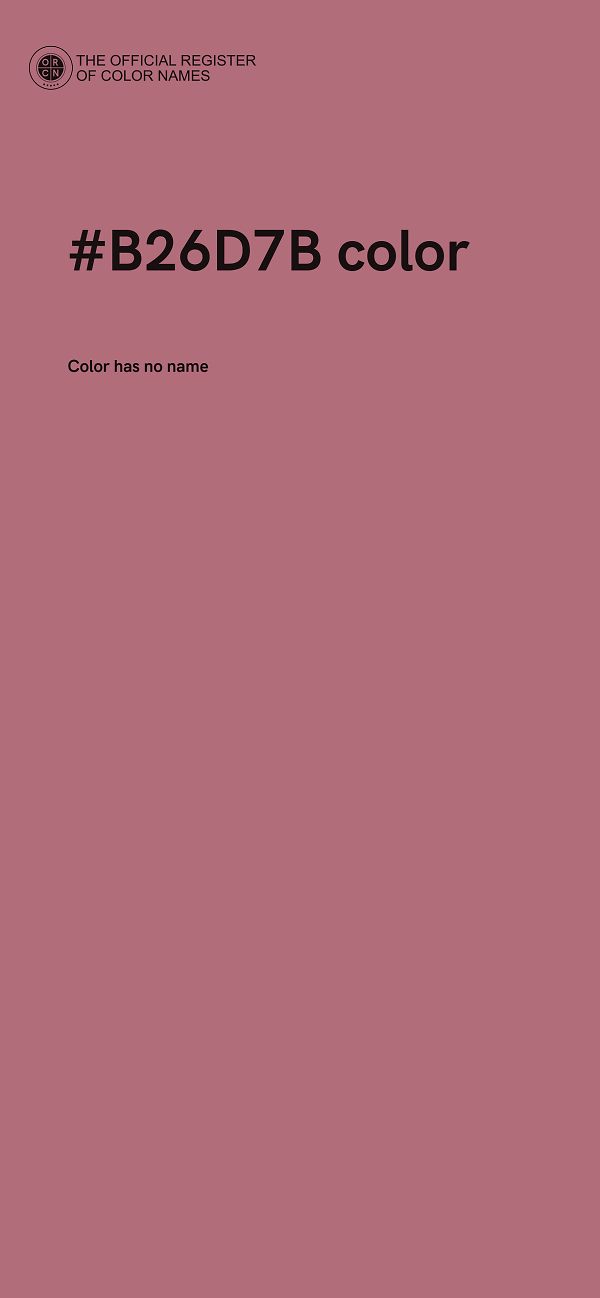 #B26D7B color image