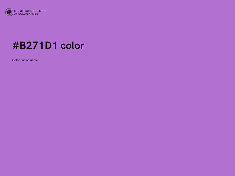 #B271D1 color image