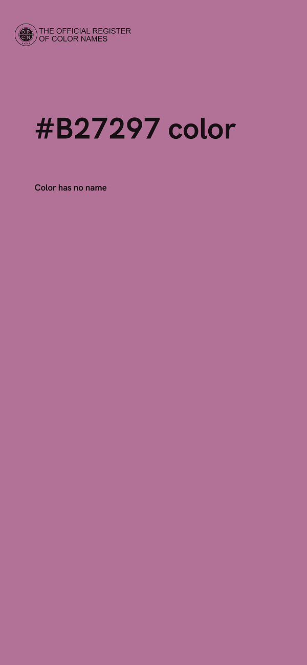 #B27297 color image
