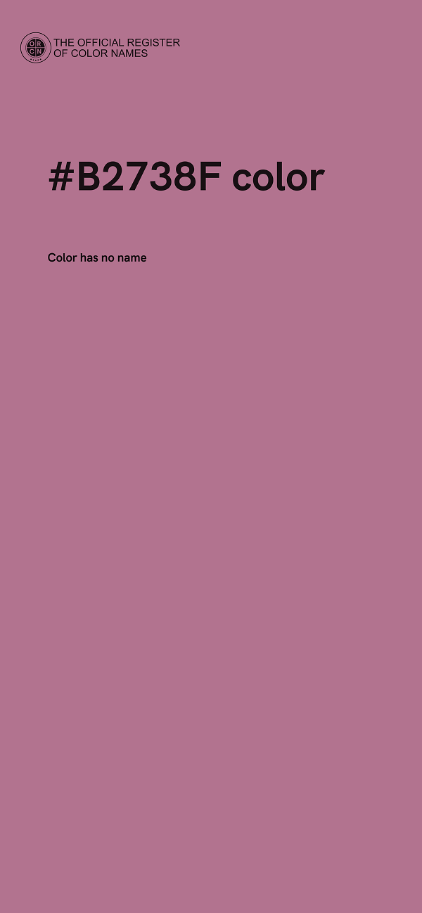 #B2738F color image
