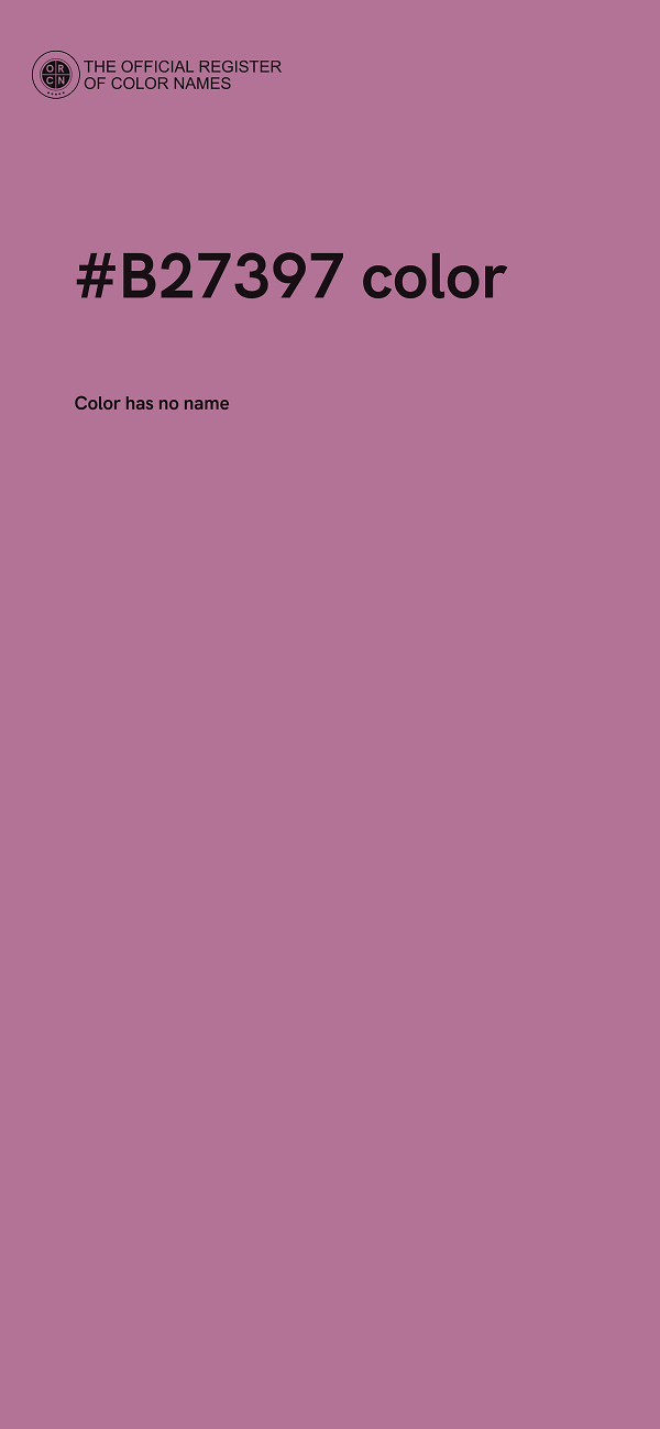 #B27397 color image