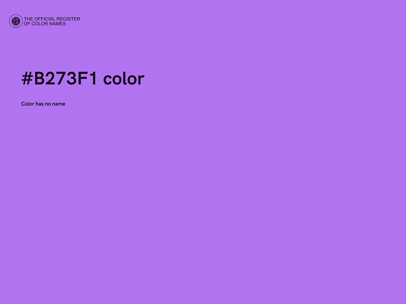 #B273F1 color image