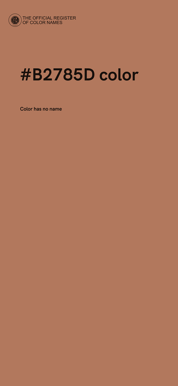 #B2785D color image