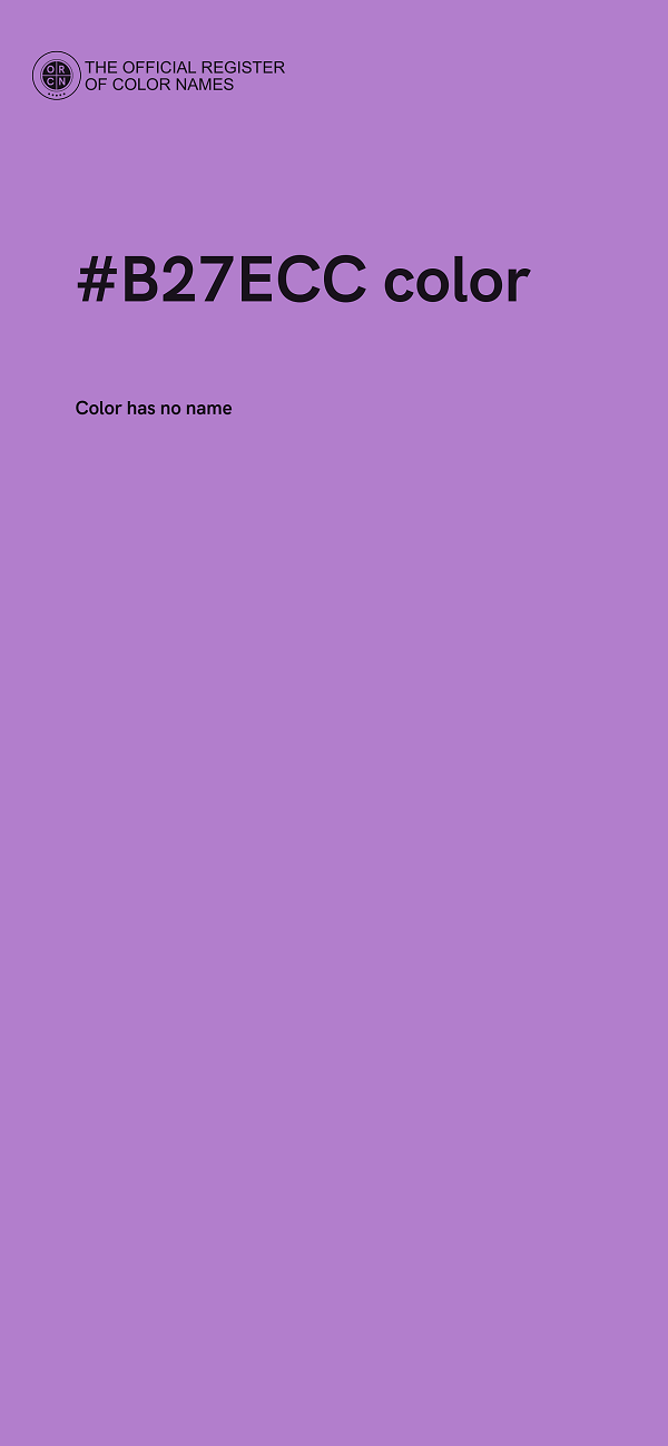 #B27ECC color image