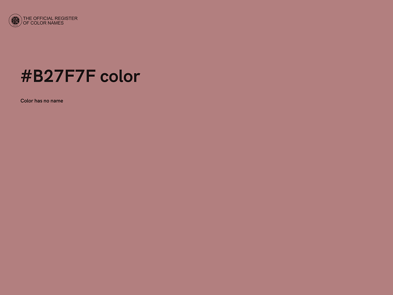 #B27F7F color image