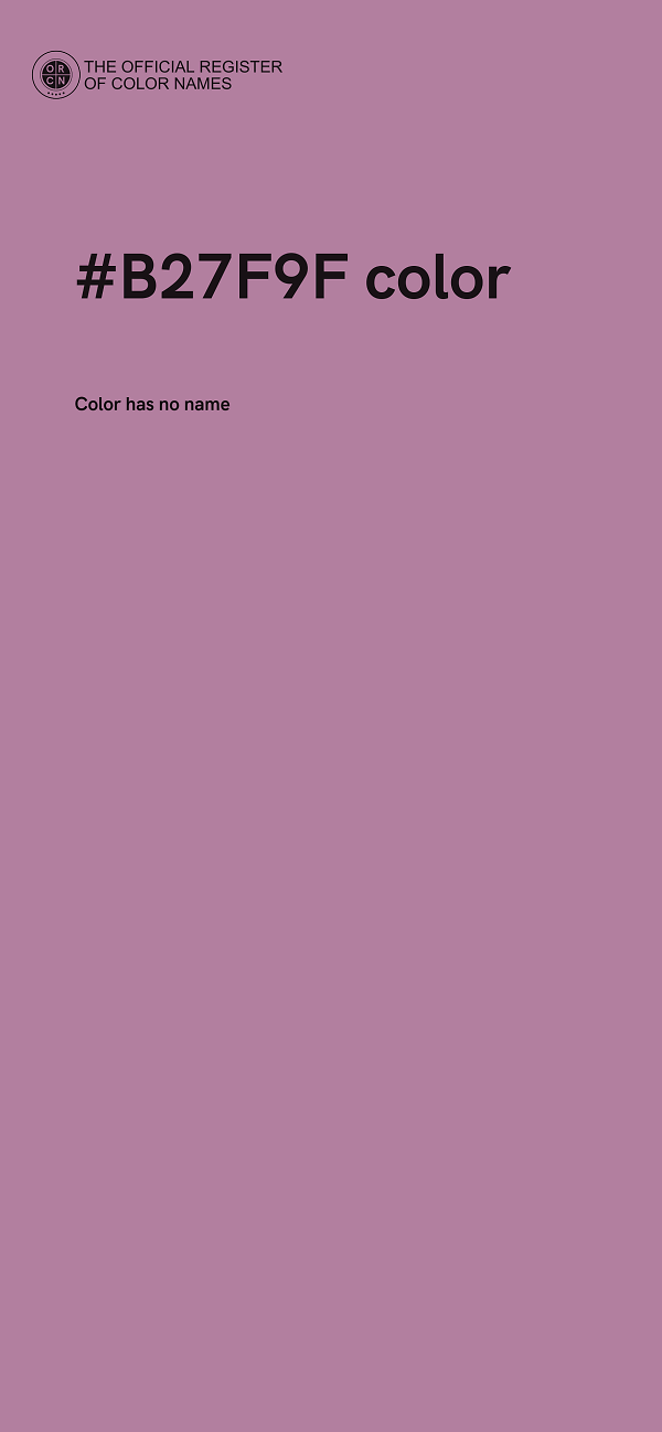 #B27F9F color image