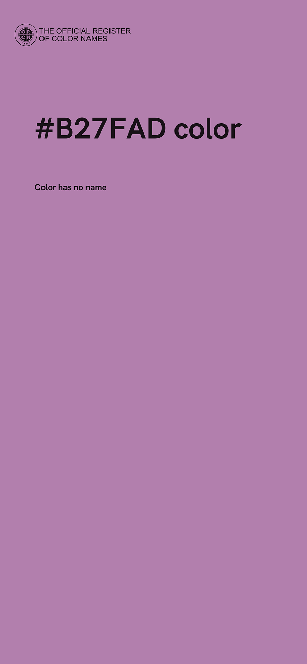 #B27FAD color image