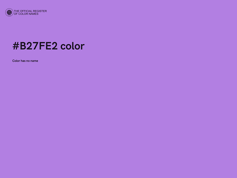 #B27FE2 color image