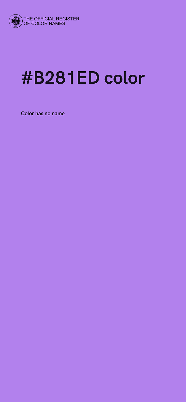 #B281ED color image