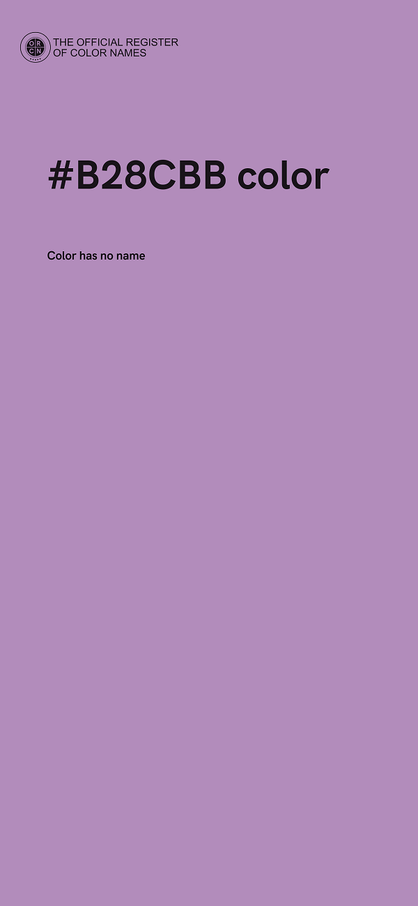#B28CBB color image