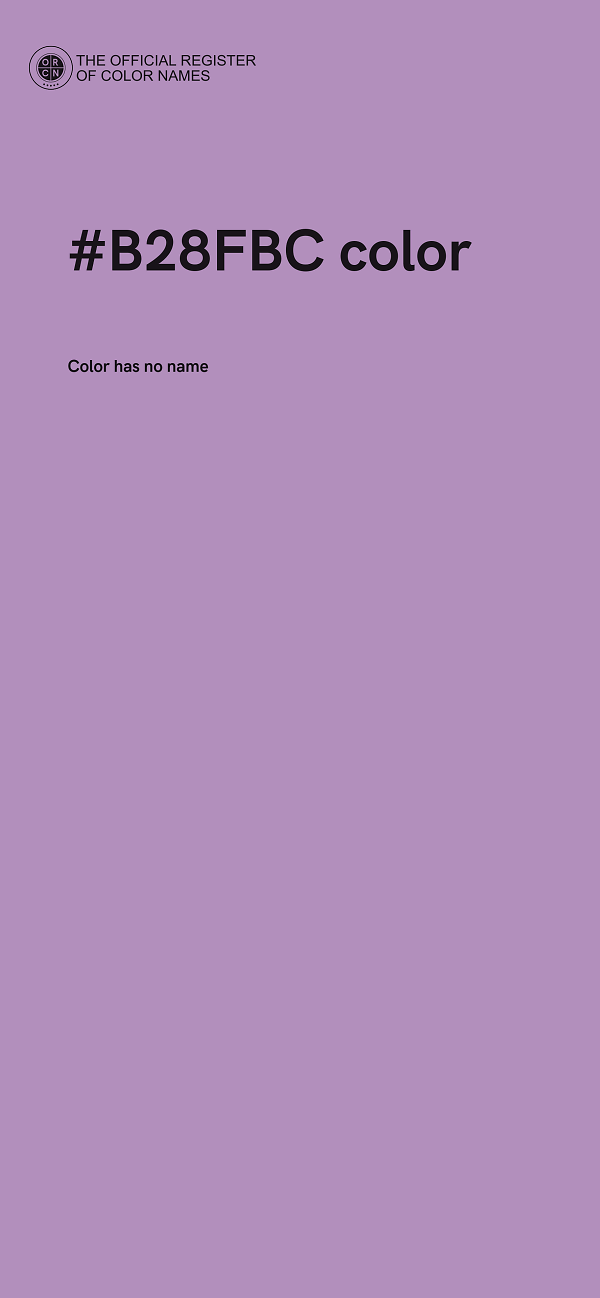 #B28FBC color image