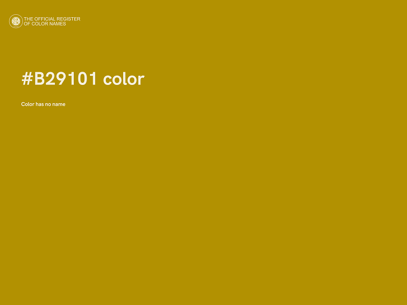 #B29101 color image