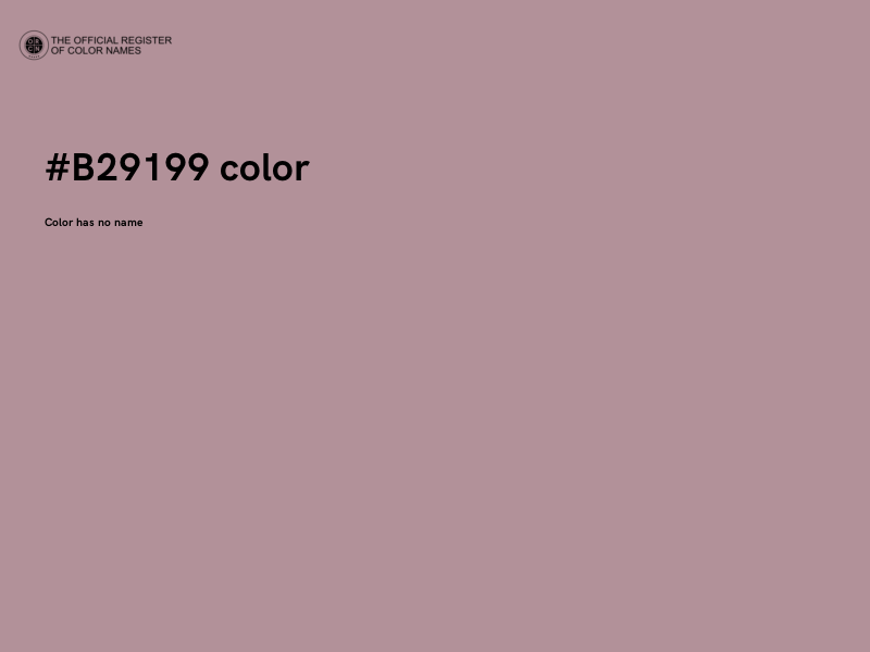 #B29199 color image